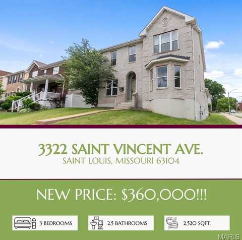 3322 Saint Vincent Ave, Saint Louis, MO 63104
