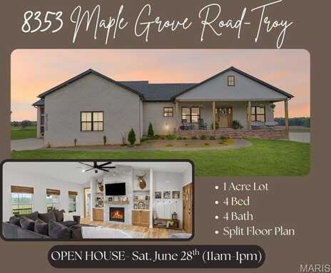 8353 Maple Grove Road, Troy, IL 62294