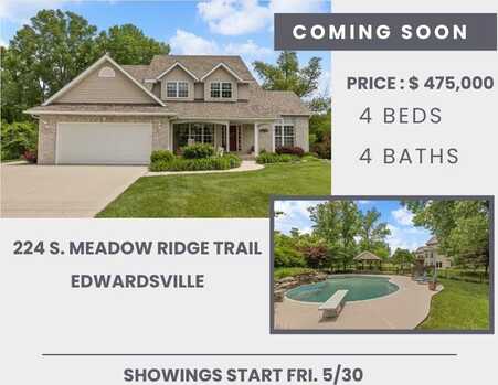 224 S Meadow Ridge Trail, Edwardsville, IL 62025
