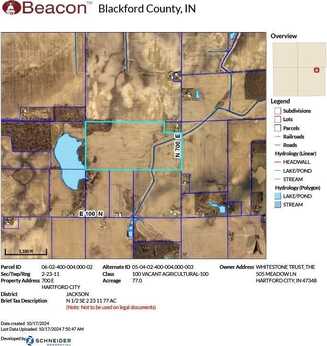 0 N 700 E, Hartford City, IN 47348