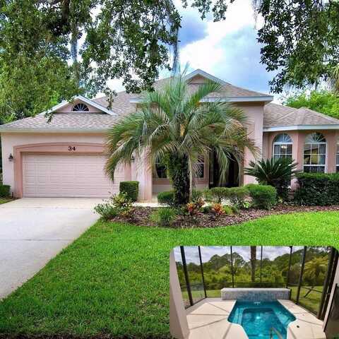 34 SOUTHLAKE DRIVE, PALM COAST, FL 32137