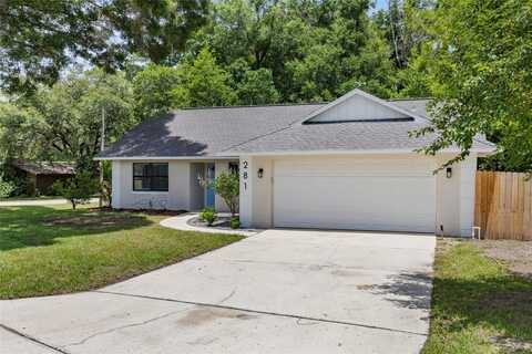 281 E COUNTRY CLUB DRIVE, WILLISTON, FL 32696