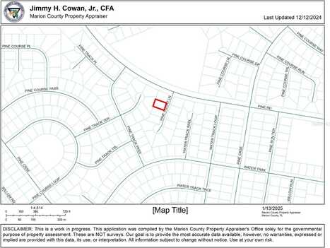 0 PINE COURT LANE, OCALA, FL 34472
