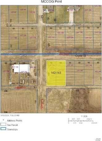 Lots 142,143 W Clyde Street, Frankton, IN 46044
