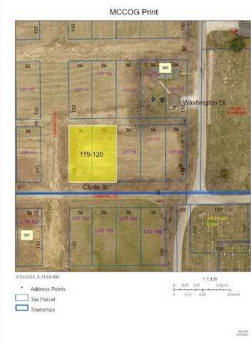 Lots 119,120 W Clyde Street, Frankton, IN 46044