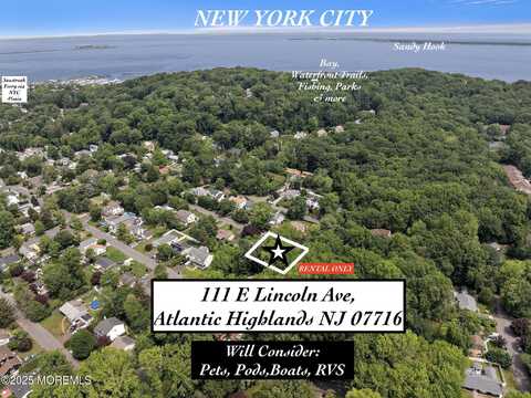 111 E Lincoln Avenue, Atlantic Highlands, NJ 07716