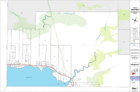 Map 1 Lot 9 Cutler Road, Whiting, ME 04691