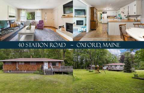 40 Station Road, Oxford, ME 04270