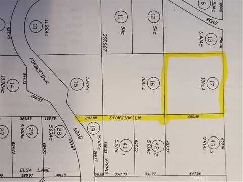 0 Starziak Lane, Oroville, CA 95966