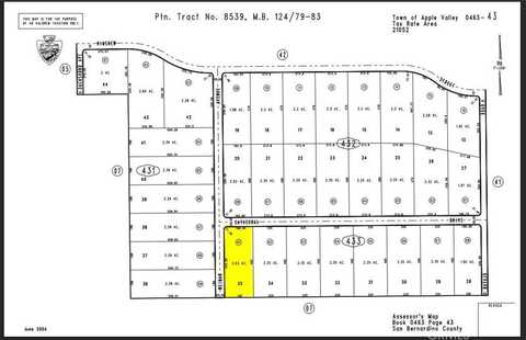 0 Cathedral parcel #0463-433-01 Drive, Apple Valley, CA 92308