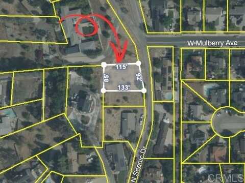 N Scenic Drive Vacant 0.25, Porterville, CA 93257