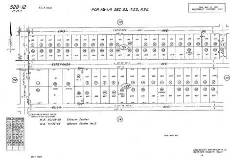 0 Esperanza Avenue, Cabazon, CA 92230