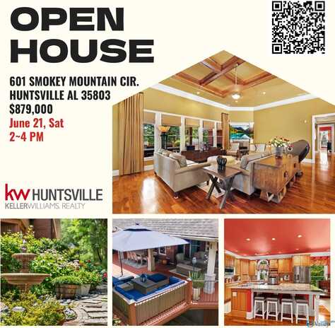 601 Smokey Mountain Circle, Huntsville, AL 35803