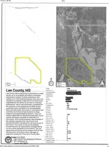 County Rd 2216, Guntown, MS 38849