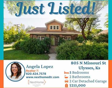 805 North Missouri Street, Ulysses, KS 67880