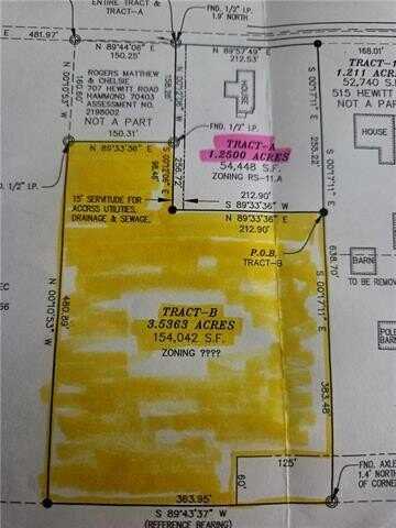 HEWITT Road, Hammond, LA 70403