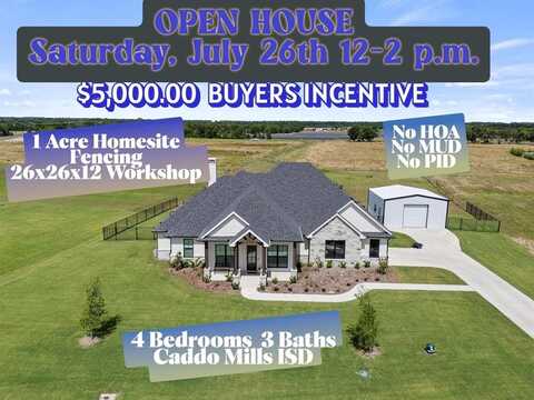 4761 Sarah Drive, Caddo Mills, TX 75135
