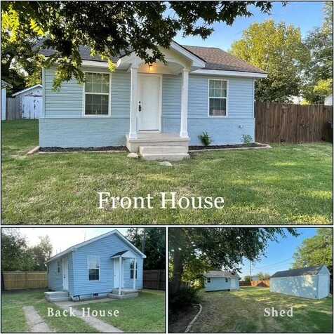 1407 NW COLUMBIA AVE Front & Back Units, Lawton, OK 73507
