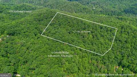 0 Grizzly Ridge Rd., Lakemont, GA 30552