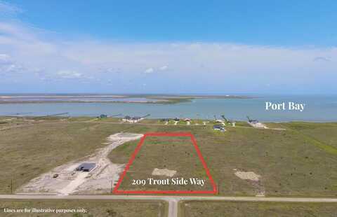 209 Trout Side Way, ROCKPORT, TX 78382