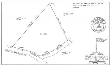 00000 Brayton Mountain Rd, Graysville, TN 37338