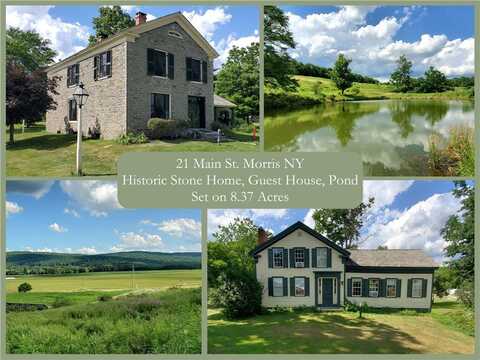 21 & 27 Main Street, Morris, NY 13808