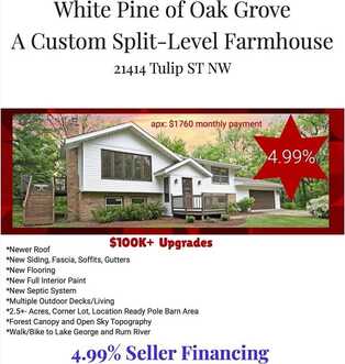 21414 Tulip Street NW, Oak Grove, MN 55303