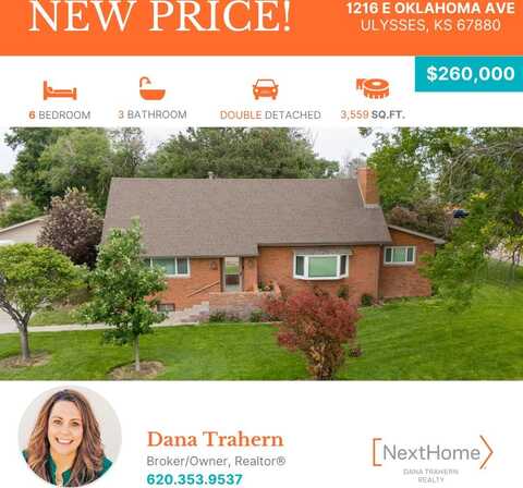 1216 East Oklahoma Avenue, Ulysses, KS 67880