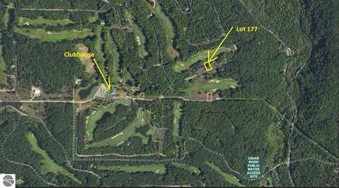 Lot 177 Hawks Eye Drive, Bellaire, MI 49615