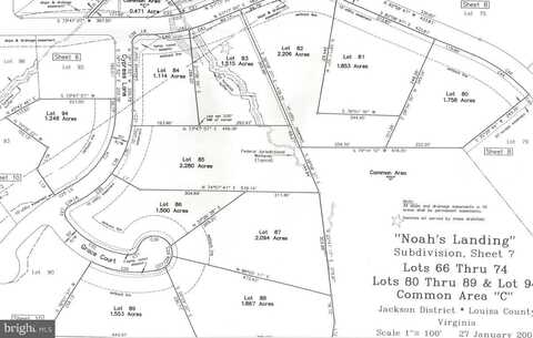 Lot 84 NOAH'S LANDING DRIVE, BUMPASS, VA 23024