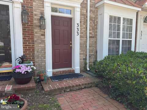 333 PRETTYMAN DRIVE, ROCKVILLE, MD 20850