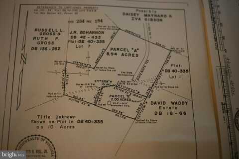 BOHANNON ROAD, BUMPASS, VA 23024