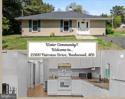22681 FAIRVIEW DRIVE, BUSHWOOD, MD 20618