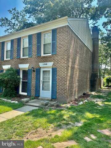 1540 BRYAN COURT, WALDORF, MD 20602