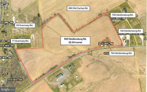645 HEIDLERSBURG ROAD, BIGLERVILLE, PA 17307