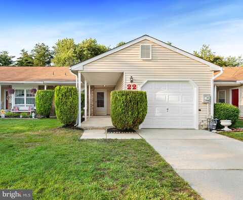 22 W BERWIN WAY, MOUNT LAUREL, NJ 08054