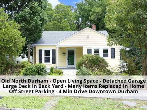 1410 Shawnee Street, Durham, NC 27701