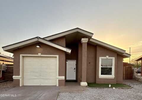 450 Sunrise Hills Drive, El Paso, TX 79928