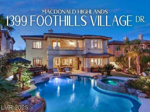 1399 Foothills Village Drive, Henderson, NV 89012