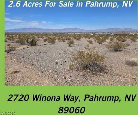 2720 E Winona Way, Pahrump, NV 89060