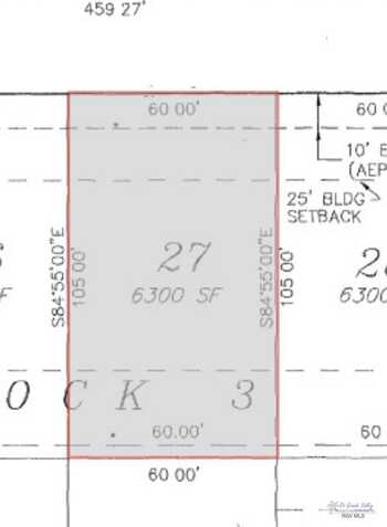LOT 3 BLK3 ORCHID DR., LOS FRESNOS, TX 78566