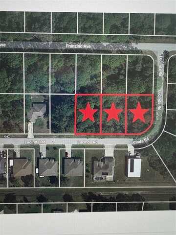 Lot 13,14,15 LUCINDA ROAD, NORTH PORT, FL 34291