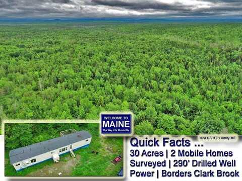 823 US RT 1, Amity, ME 04471
