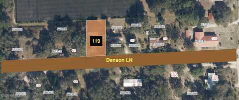 119 DENSON Lane, Crescent City, FL 32112