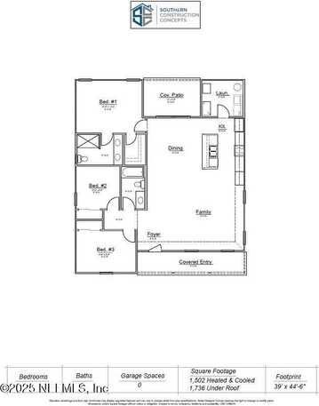 1264 CORAL FARMS Road, Florahome, FL 32140