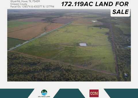 Tbd 172.12 Wyatt Road, Howe, TX 75092