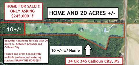 34 County Road 345, Calhoun City, MS 38916