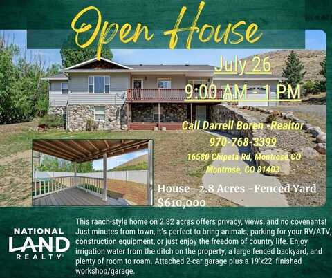 16580 Chipeta Road, Montrose, CO 81403