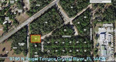 9796 N Feigel Terrace, Crystal River, FL 34428