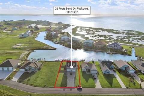22 Peets Bend Drive, Rockport, TX 78382